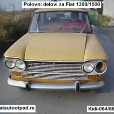 Fiat 1300/1500-Milletrecento (Tristac)  Jugoslovenski Mercedes